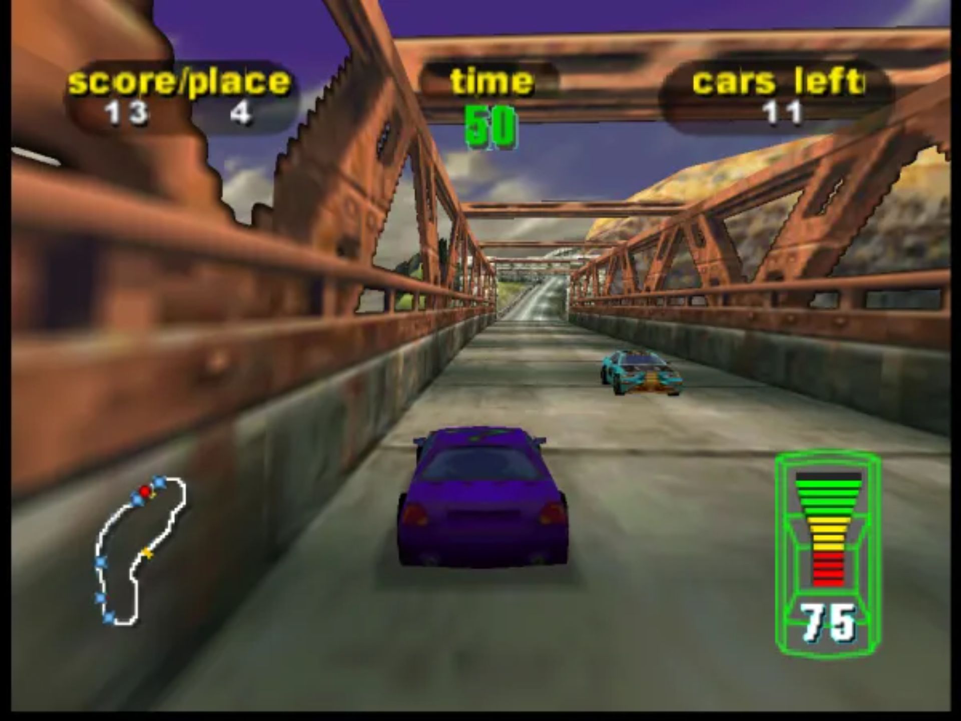 德比破坏赛车64N64游戏截图第16张