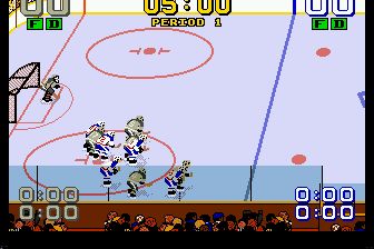 马里奥拉谬冰球MD游戏截图第2张