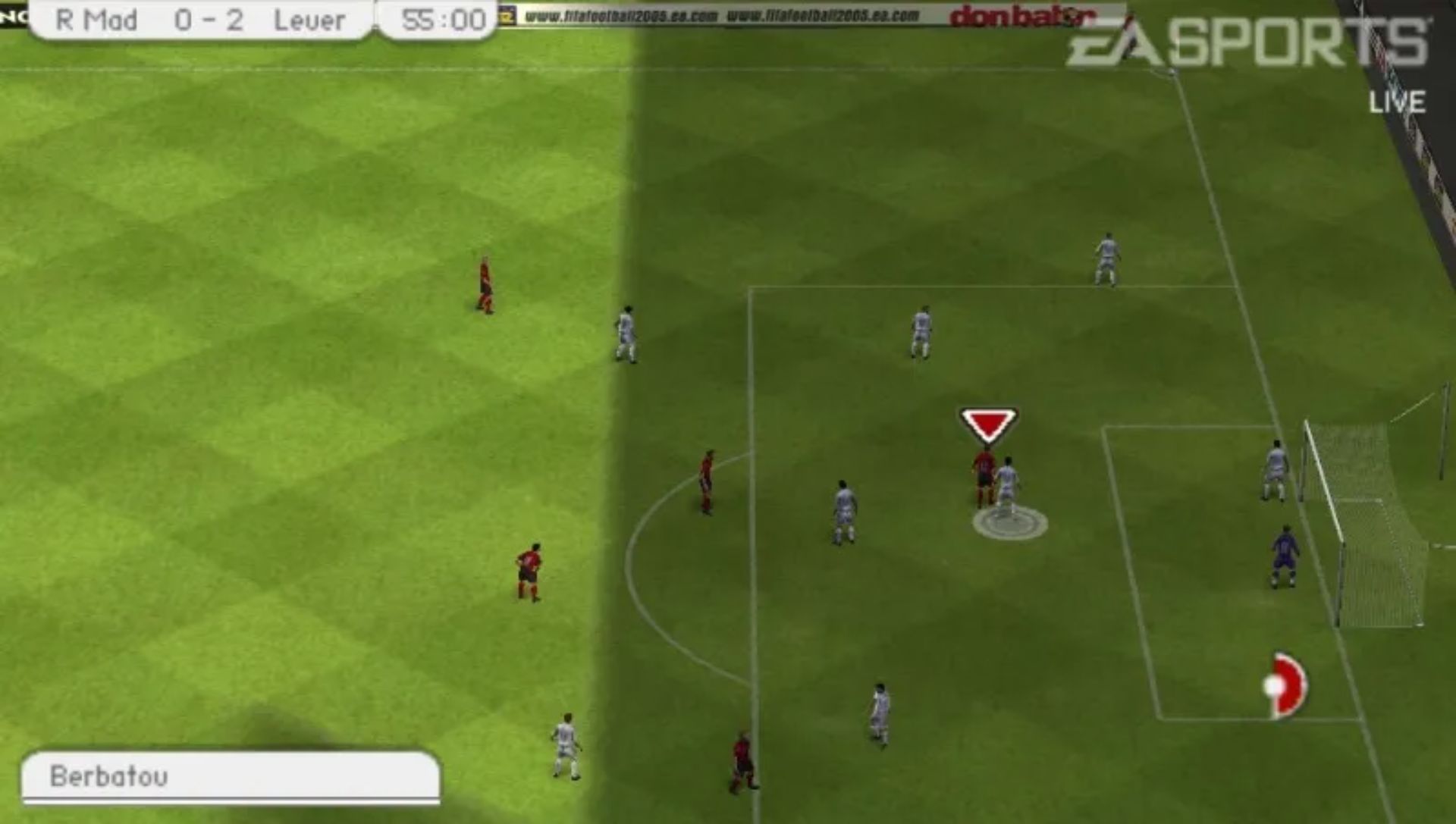 FIFA足球PSP游戏截图第7张