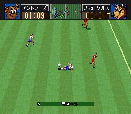 J联盟热力足球94／卡普空足球SFC游戏截图第19张