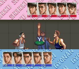 灌篮高手：四强激突SFC游戏截图第21张