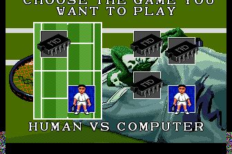 桑普拉斯网球MD游戏截图第3张