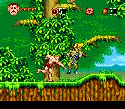 秀逗泰山：世界漫游大格斗之卷SFC游戏截图第11张