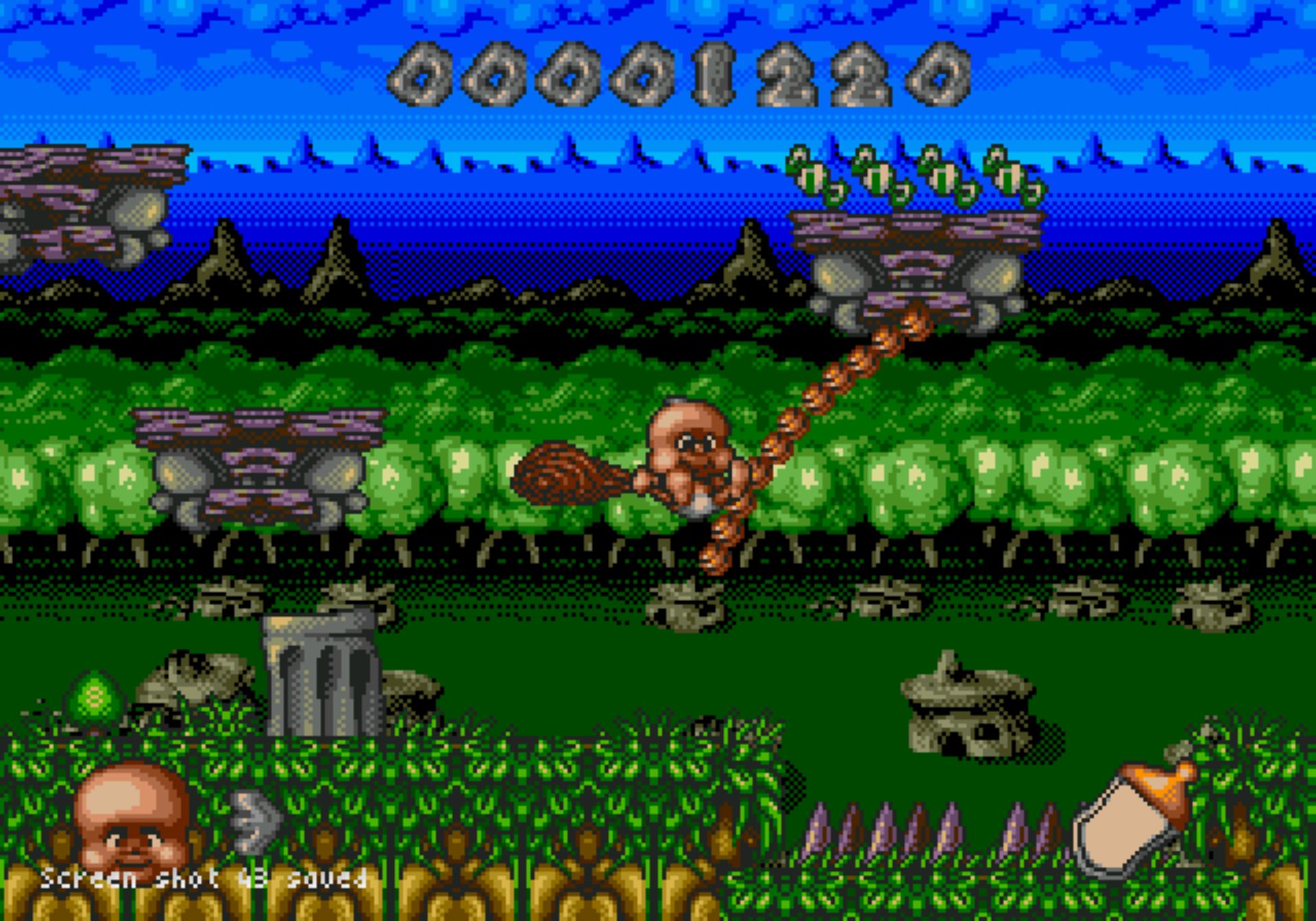 呆呆原始人2MD游戏截图第9张