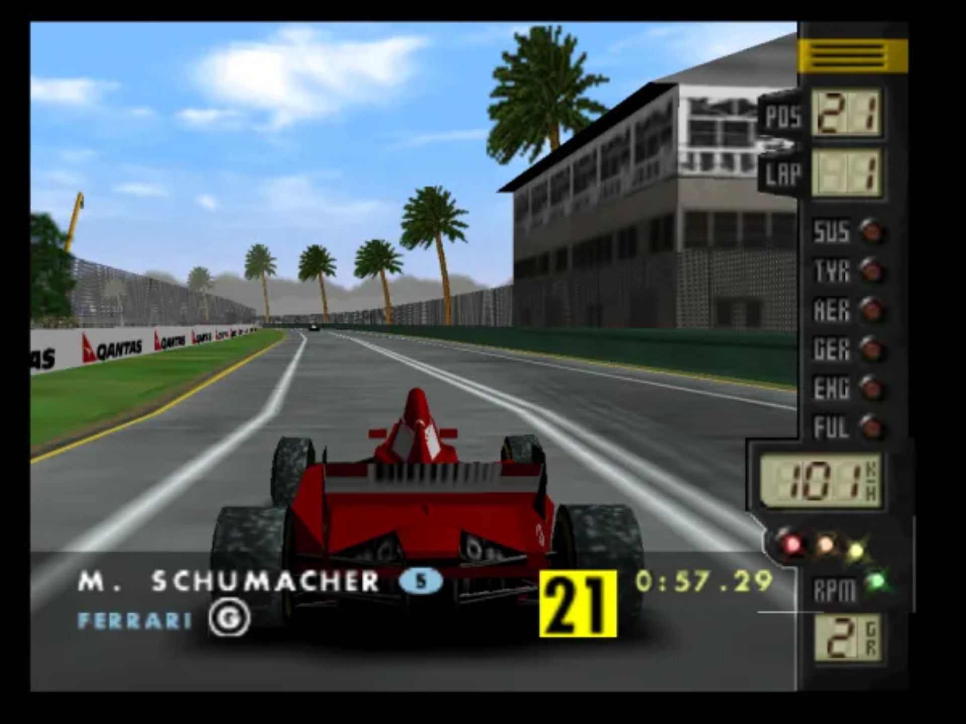 F1国际赛车大奖赛N64游戏截图第9张