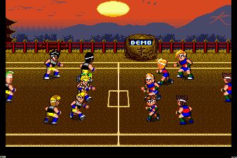 炎之斗球儿：躲避球弹平MD游戏截图第8张