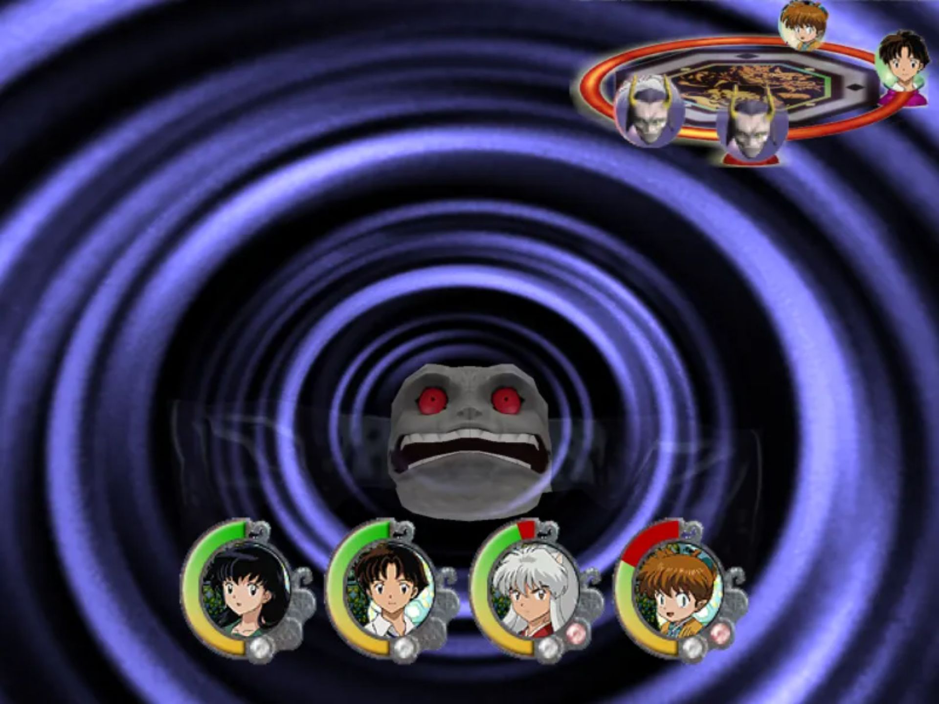 犬夜叉：诅咒的假面PS2游戏截图第17张