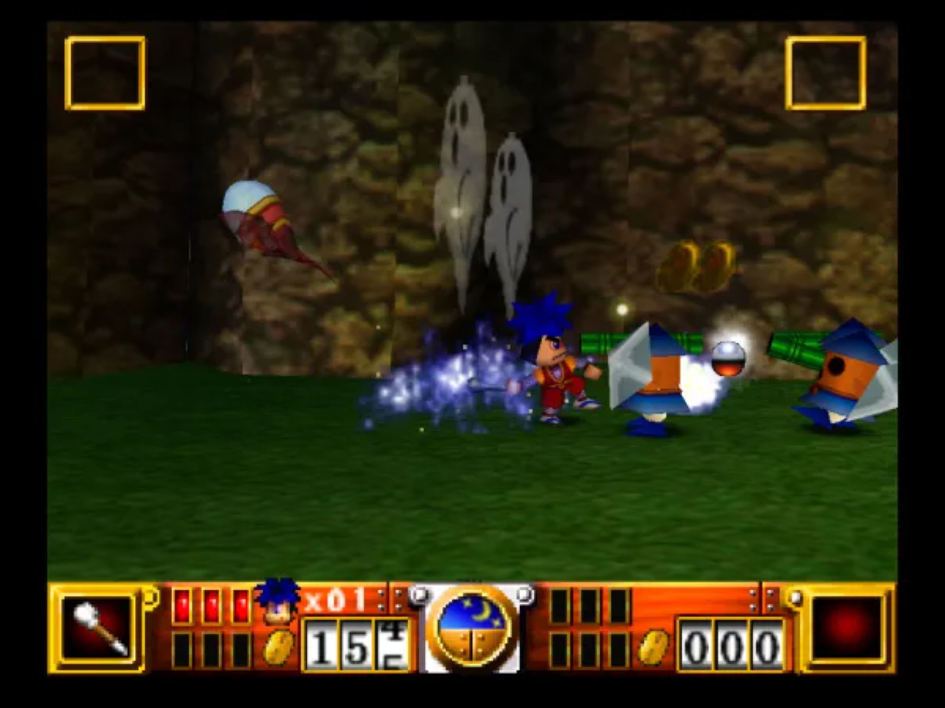 大盗伍佑卫门：道中除妖记N64游戏截图第14张