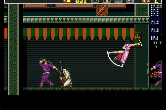 忍者的复仇1／超级忍1MD游戏截图第12张