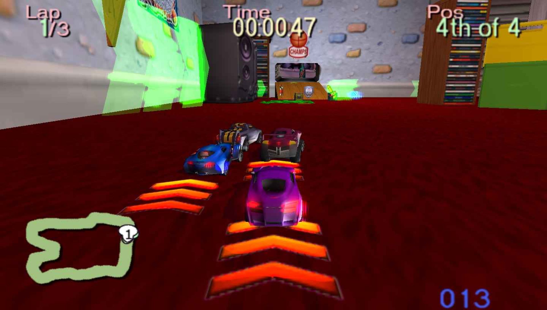 口袋赛车PSP游戏截图第12张