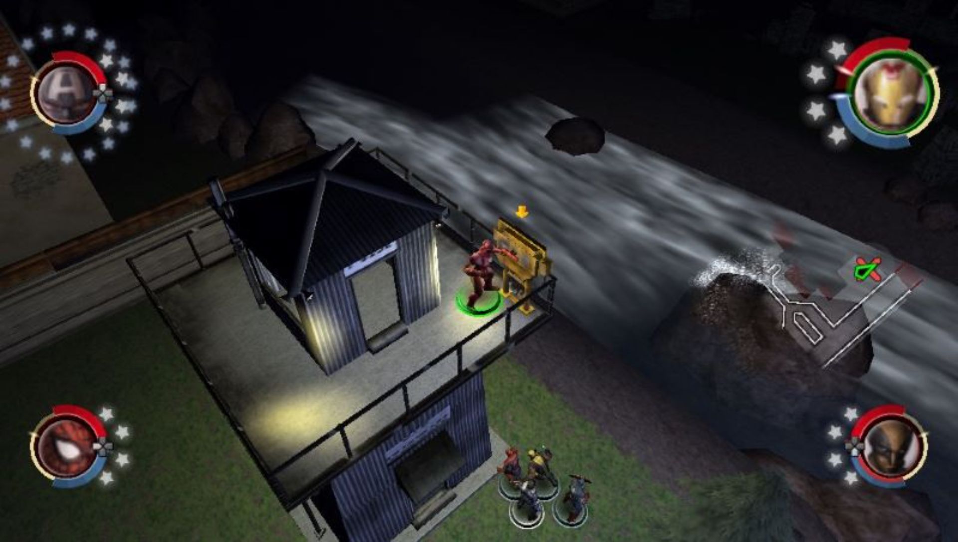 漫画英雄：终极联盟2PSP游戏截图第17张