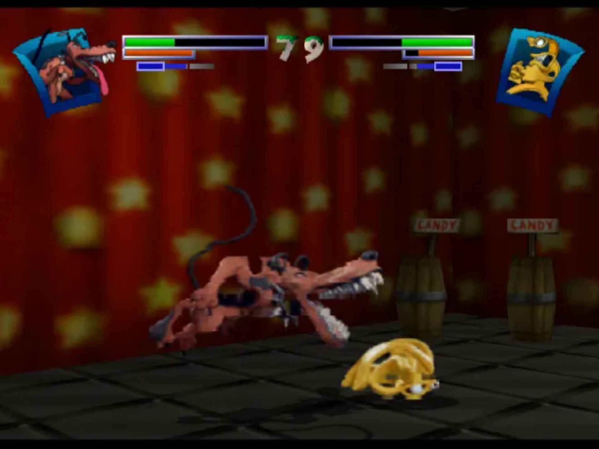 黏土战士：雕刻家之作N64游戏截图第14张