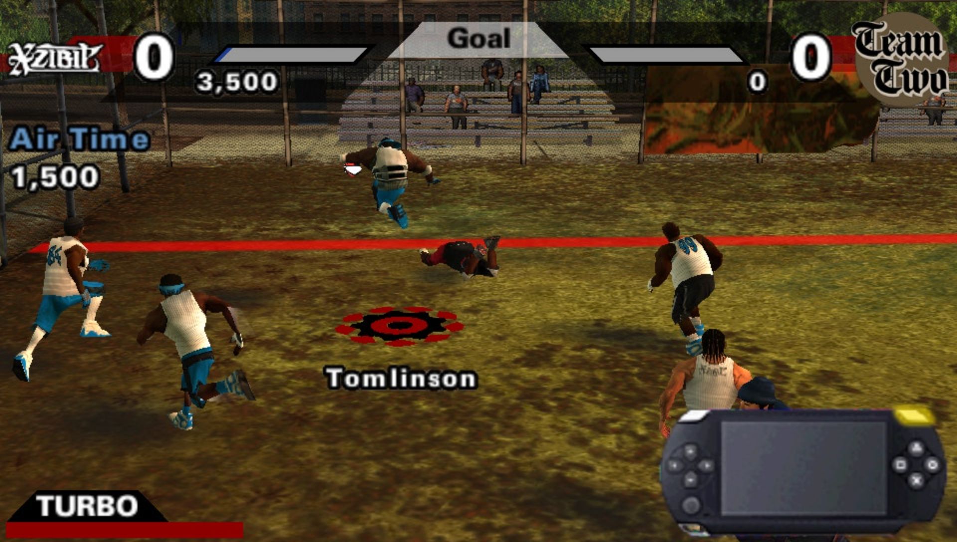 NFL街头橄榄球2：释放PSP游戏截图第6张