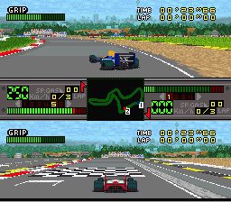 铃木亚久里F1超级赛车SFC游戏截图第9张