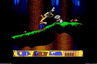 高飞狗的惊异之旅／高飞狗的疯狂历史之旅MD游戏截图第5张