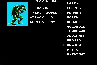 星际格斗家MD游戏截图第5张