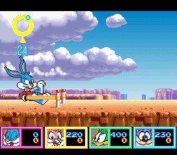 顽皮兔大运动会／兔宝宝历险记之古怪运动会SFC游戏截图第9张