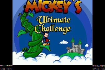 米奇的终极挑战／米老鼠的终极挑战MD游戏截图第1张
