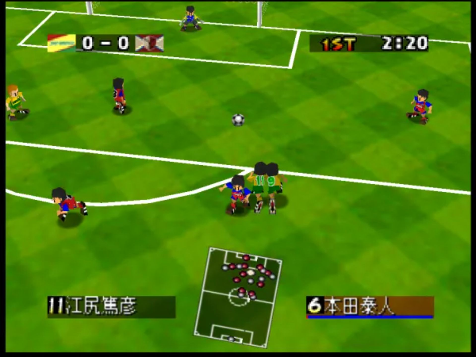 Q版J联盟足球1997N64游戏截图第16张