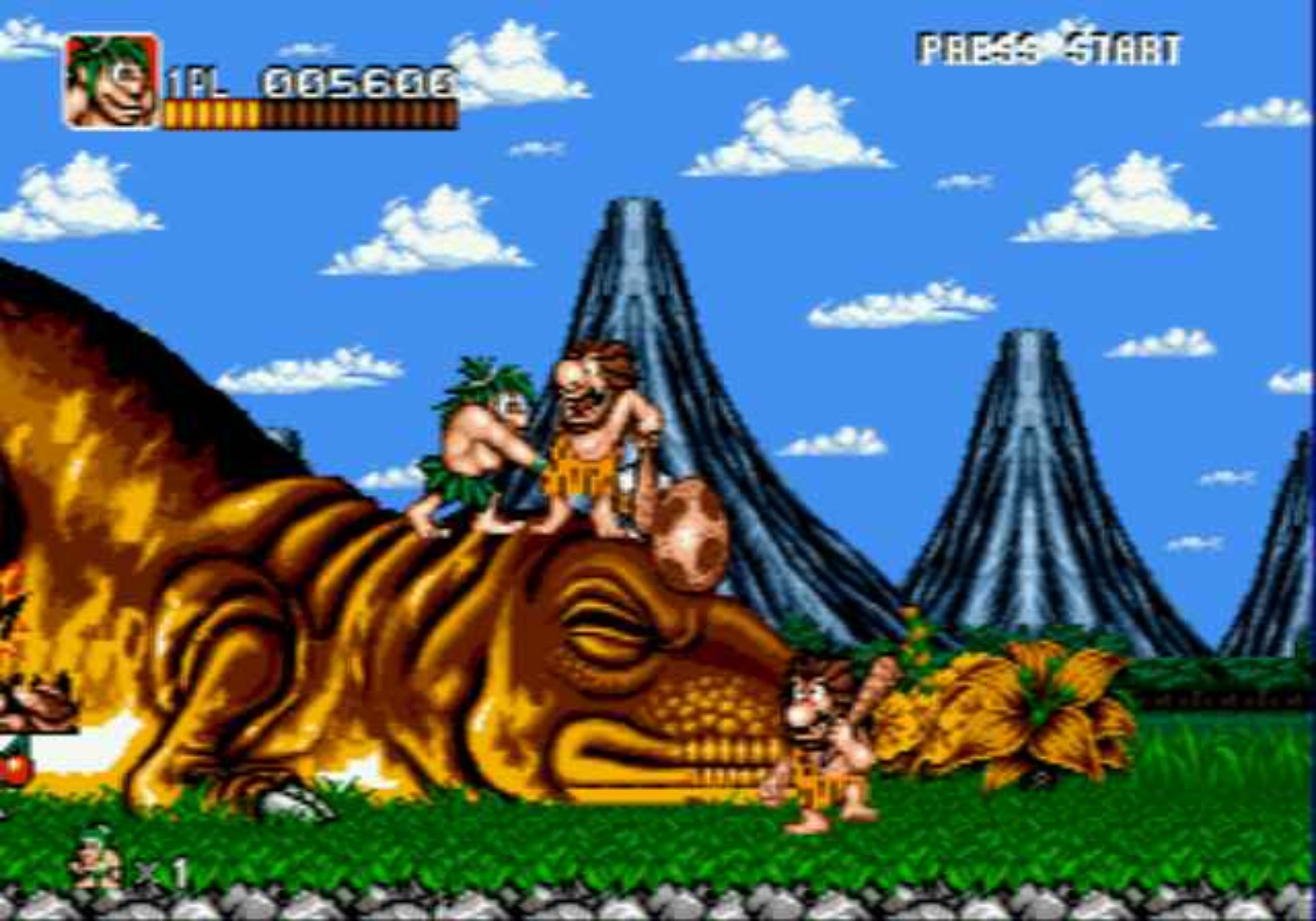 战斗原始人MD游戏截图第9张