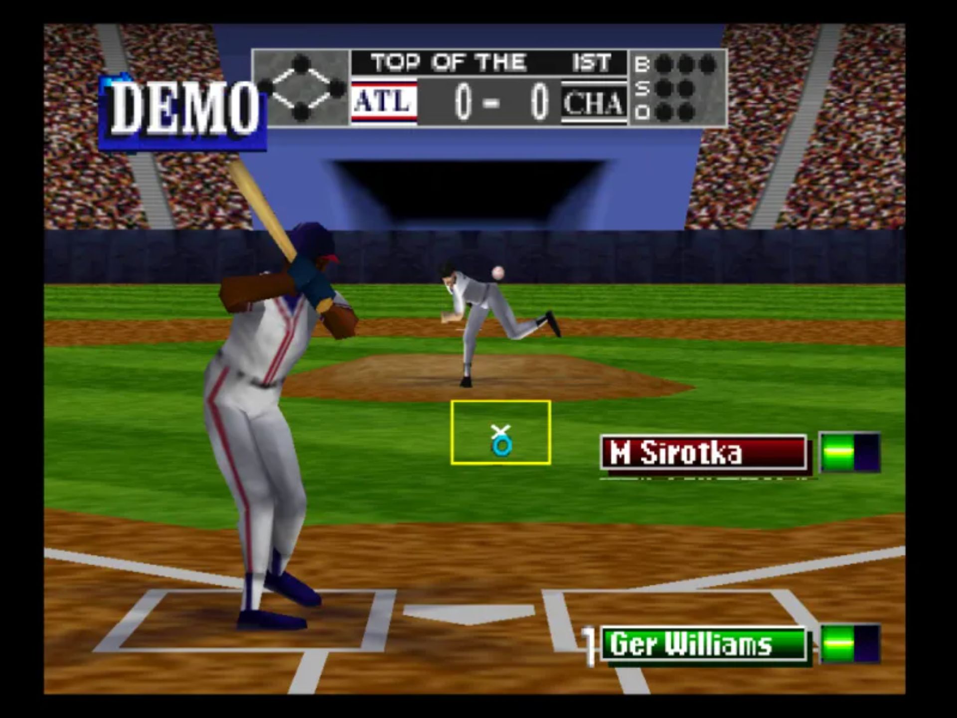 绝境棒球N64游戏截图第4张