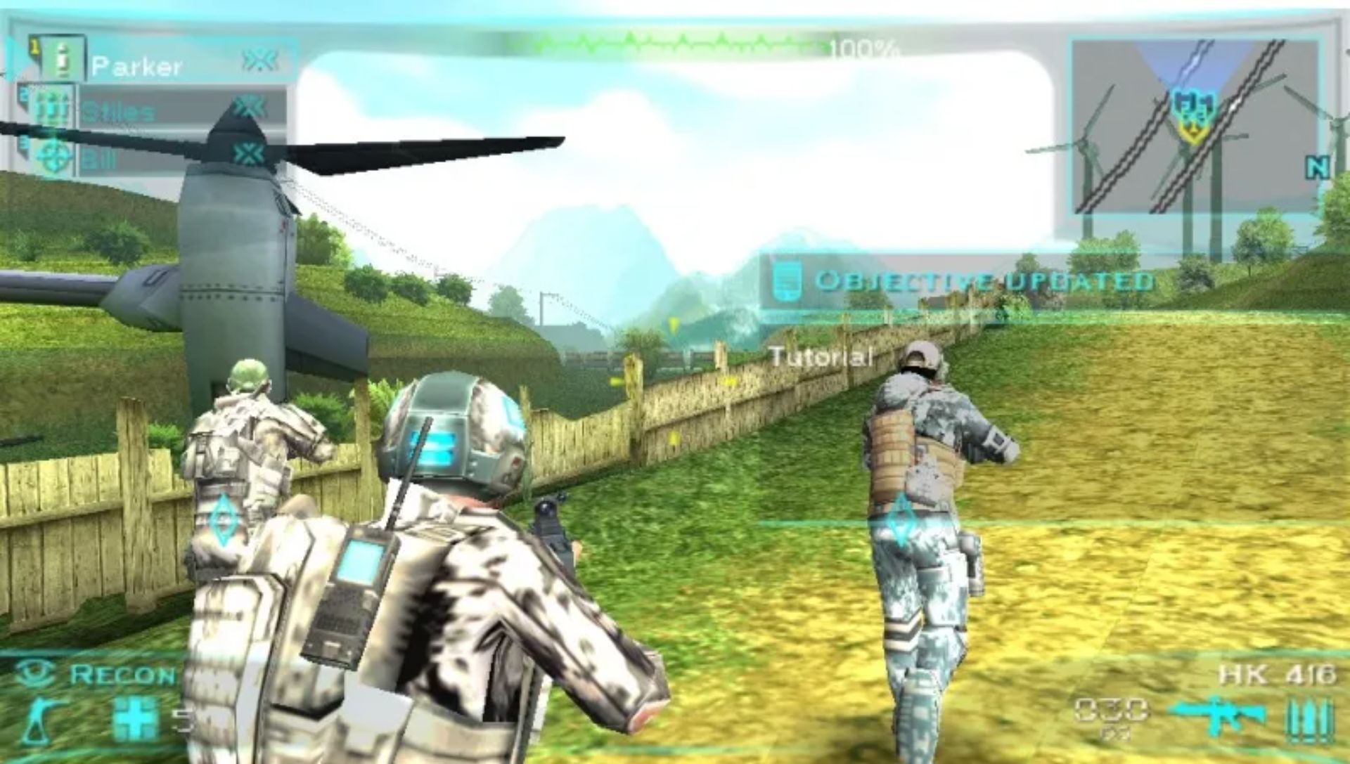 幽灵行动：猎食者PSP游戏截图第11张