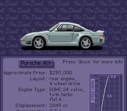 决斗：名车大赛2／疯狂大车拼2／无限试驾2SFC游戏截图第3张