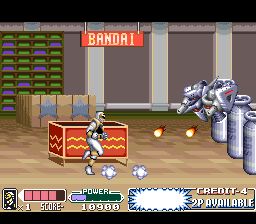 恐龙战队：电影版SFC游戏截图第16张