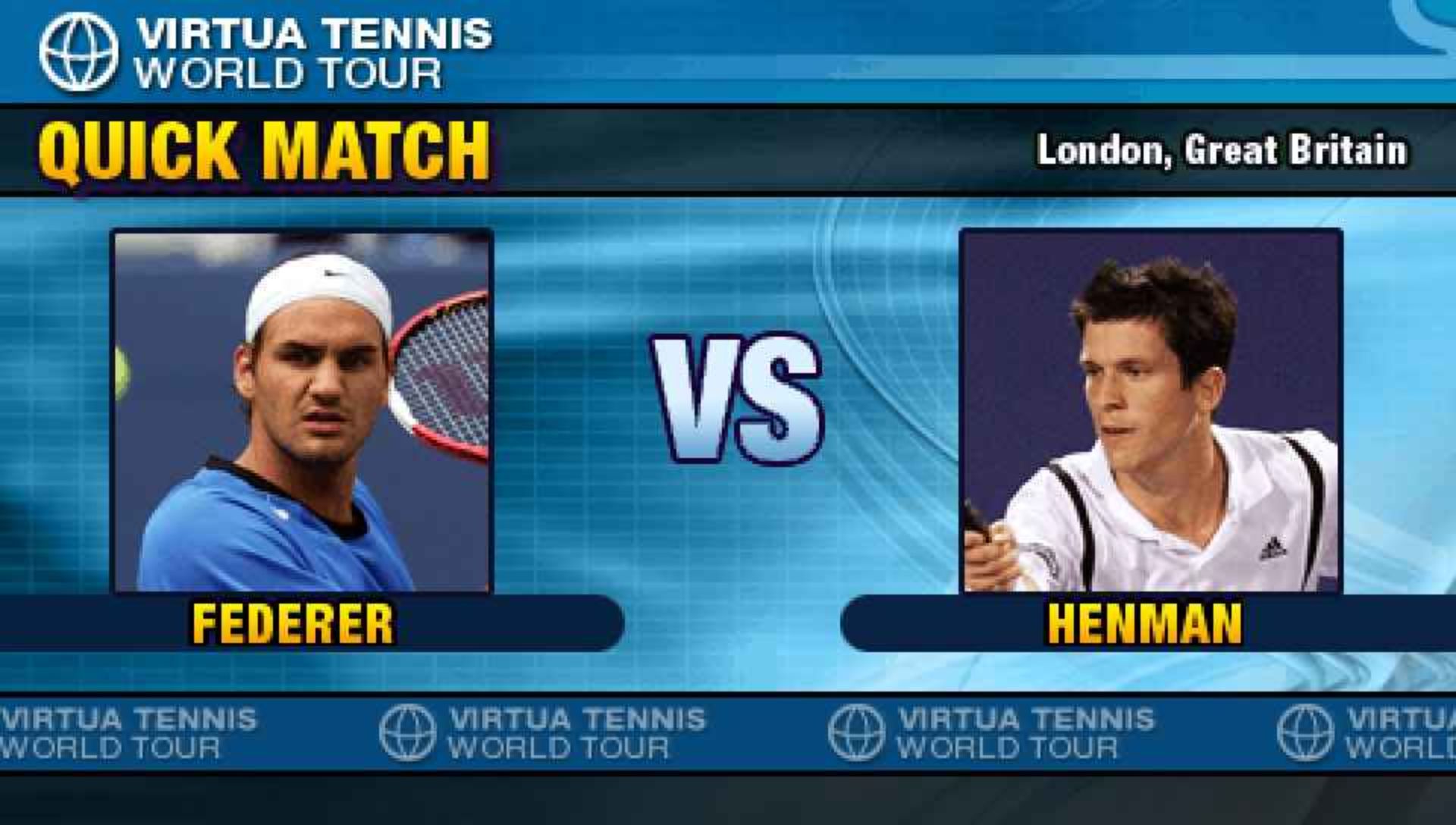 VR网球PSP游戏截图第3张