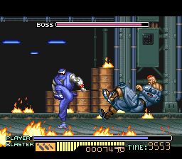 忍者战士牙：归来SFC游戏截图第17张