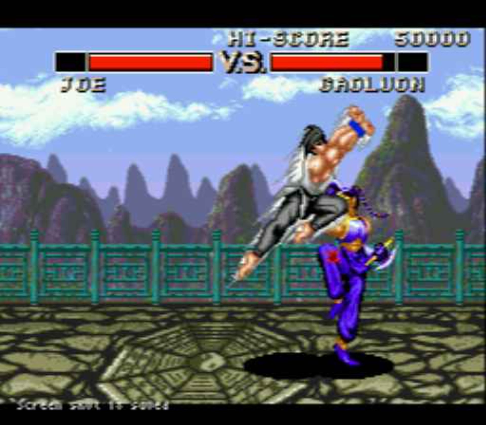 致命格斗MD游戏截图第8张