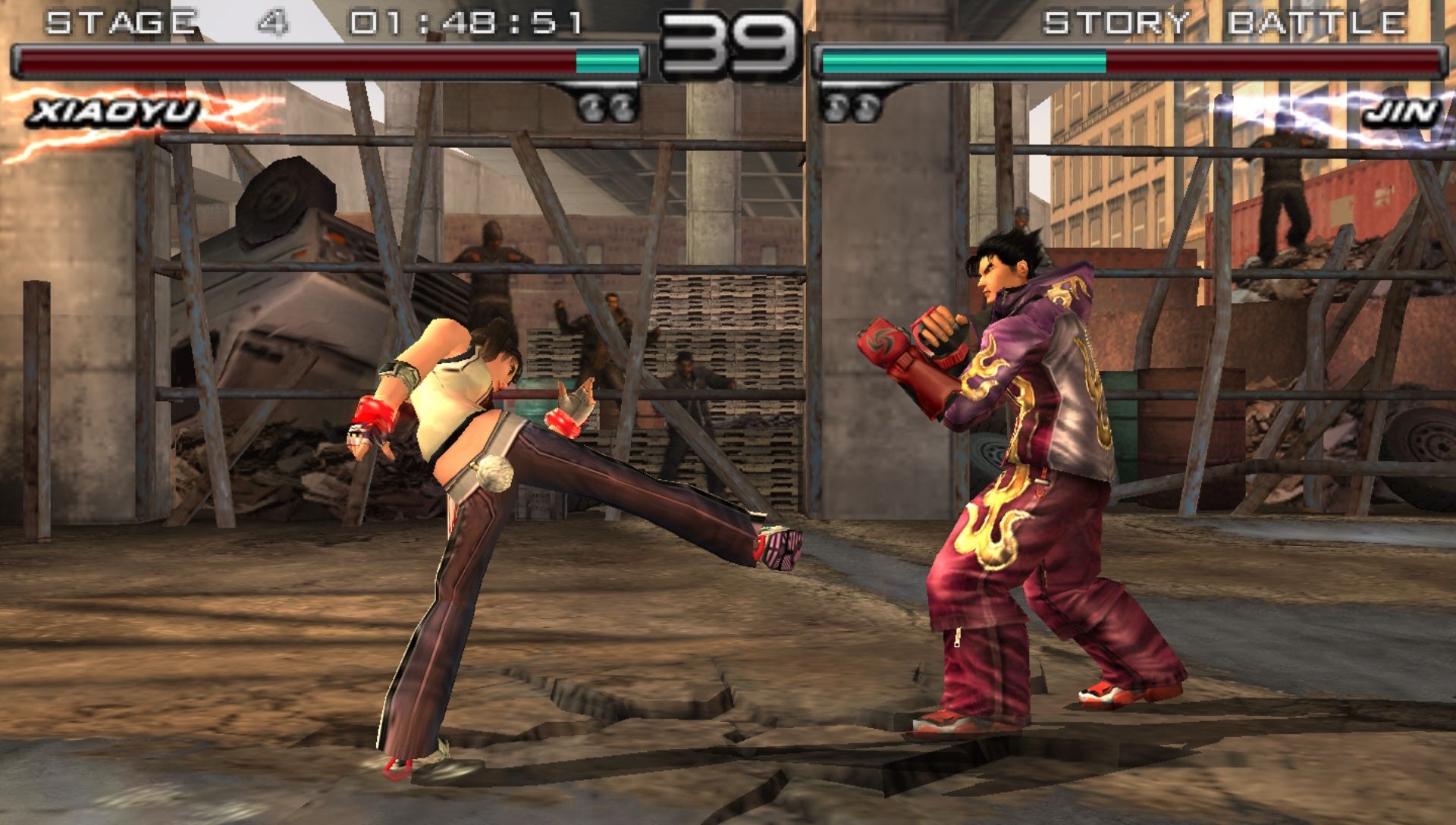 铁拳：黑暗复苏PSP游戏截图第9张