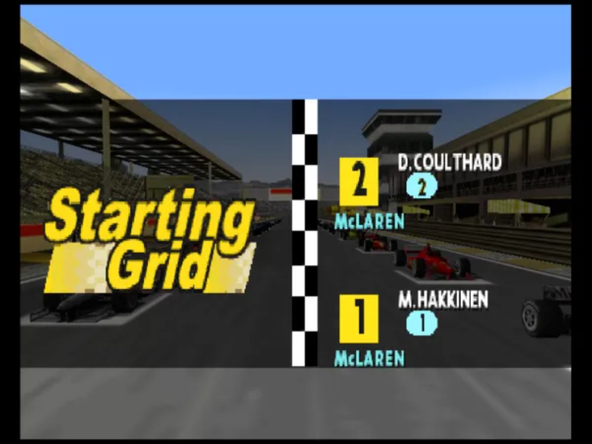 F1赛车锦标赛N64游戏截图第3张