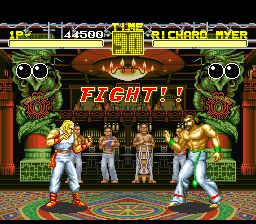 饿狼传说1：宿命之战SFC游戏截图第20张