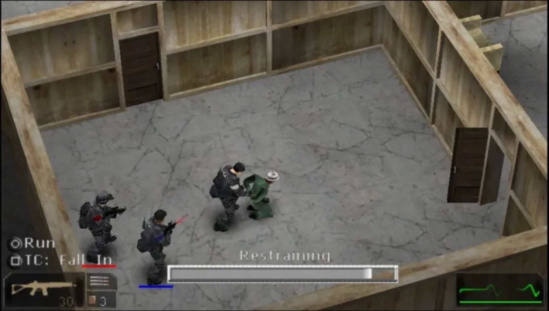 特警精英：自由目标PSP游戏截图第2张