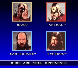 WWF超级摔角SFC游戏截图第5张