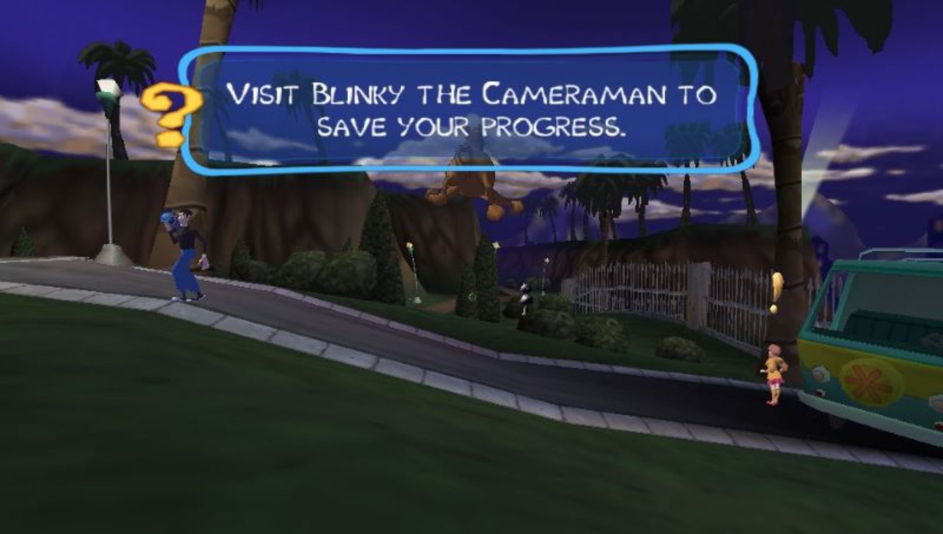 史酷比狗狗：谁在看谁PSP游戏截图第9张