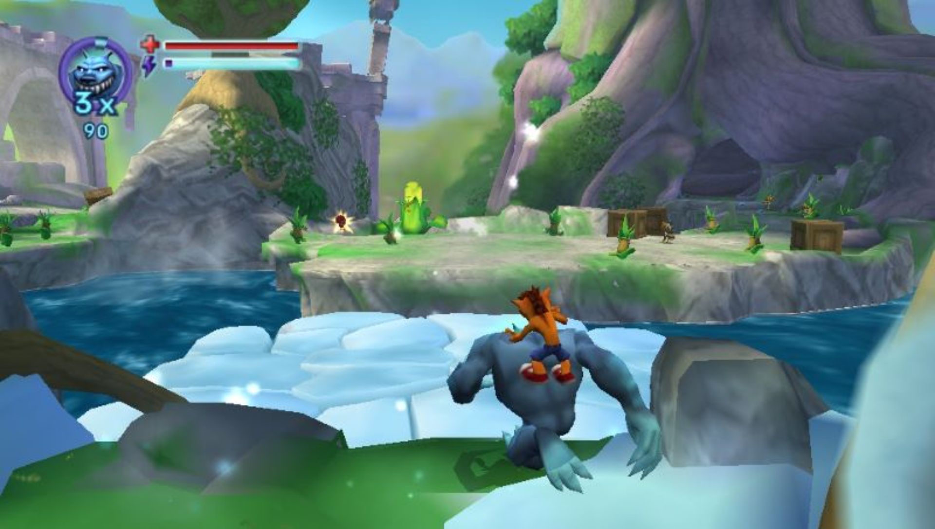 古惑狼：邪恶意志PSP游戏截图第18张