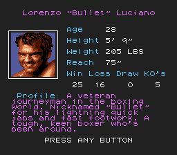 乔治福尔曼拳击：超级KO拳王SFC游戏截图第4张