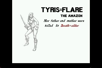 战斧1MD游戏截图第19张