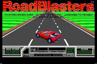 爆裂赛车／火爆公路赛车MD游戏截图第1张