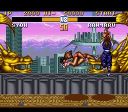 格斗大师：究极之战士SFC游戏截图第8张