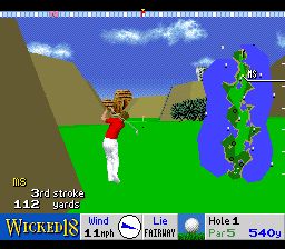 魔鬼球场高尔夫SFC游戏截图第8张