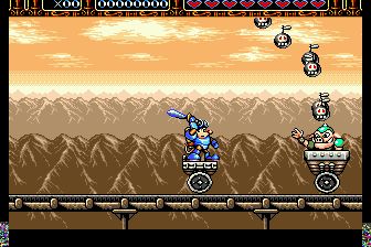 火箭骑士历险记／火箭骑士大冒险MD游戏截图第14张