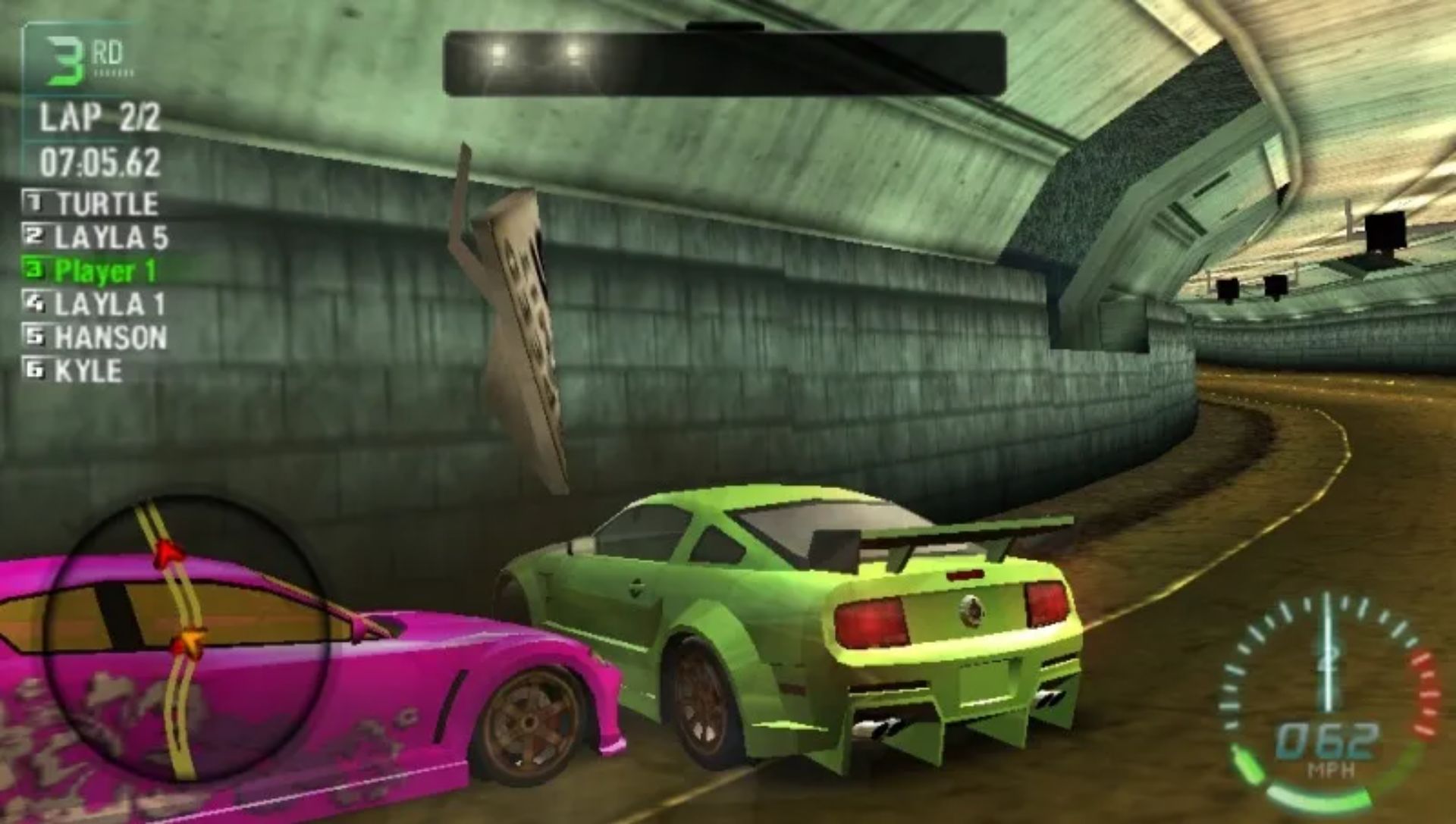 极品飞车：卡本峡谷之城市争霸PSP游戏截图第10张