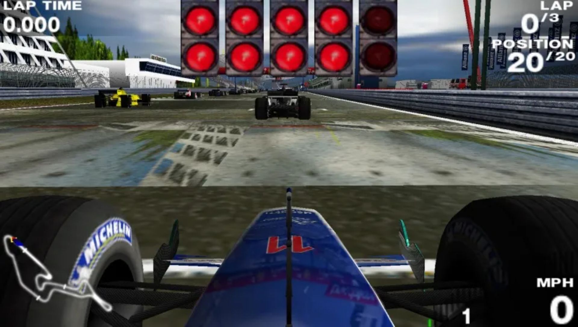 F1格兰披治大赛2005PSP游戏截图第4张