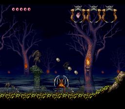 魔界村外传：纹章篇SFC游戏截图第4张