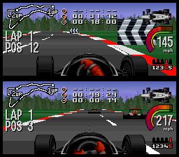 尼格尔曼塞尔的印第赛车SFC游戏截图第12张