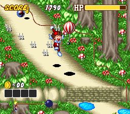 凯伦的疯狂追逐／小丑王子大冒险SFC游戏截图第9张