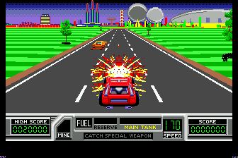 爆裂赛车／火爆公路赛车MD游戏截图第4张